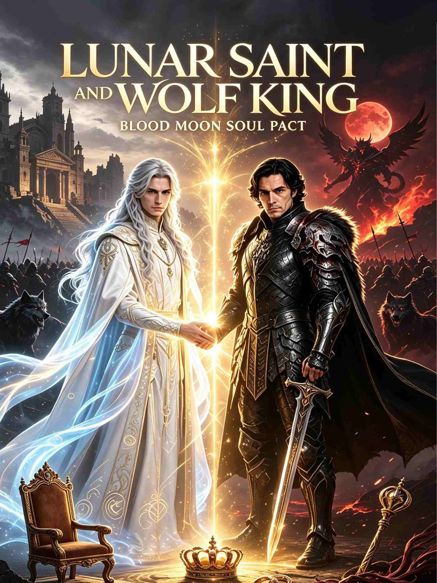 LUNAR SAINT AND WOLF KING