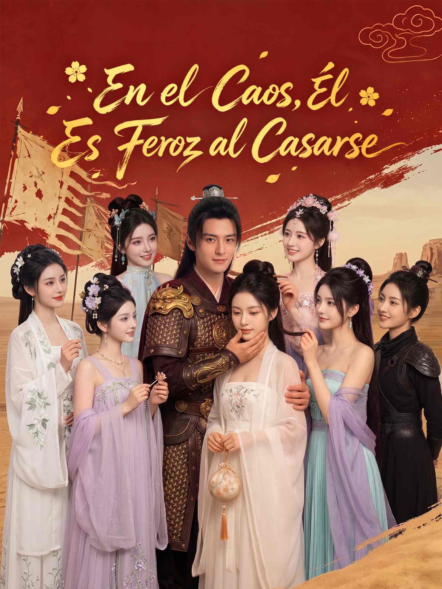 Poster En el Caos, Él Es Feroz al Casarse